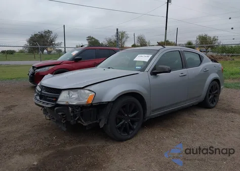 2014 Dodge Avenger Se z USA, uszkodzony, nr VIN 1C3CDZABXEN155398